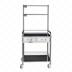 Chariot de perfusion médical tout en acier inoxydable Shandong Xinyuchen YC-K01 700x450x780mm pour perfusion des patients - Product Image 3