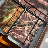 Vente en gros de chocolat aux pistaches célèbres de Dubaï Offre Spéciale Crisp Dubai sauce aux pistaches fourrée au chocolat Confiture croustillante de noix chocolat dubai