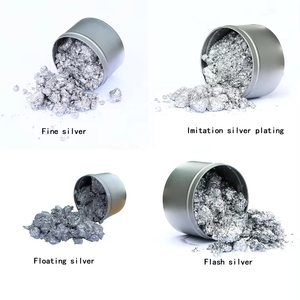 Auto Rad Chrom Effekt Metalli sierter Spiegel Aluminium Silber Paste Pigment - Product Image 5