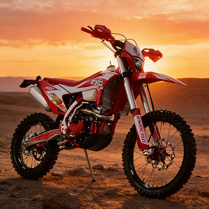 Moto tout-terrain rouge <span class=keywords><strong>Enduro</strong></span>, moto de motocross à essence, moto tout-terrain pour adultes, vélo de montagne tout-terrain - Product Image 5