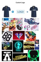 T-shirt Homme Personnalisé à Col Rond en Soie/Coton, Imprimé avec Logo au Dos, Coupe Droite Décontractée, Anti-Plis, Respirant, Haute Qualité
