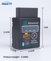 Escáner Automotriz OBD2 Elm 327 de Chip Único V2.1-7 V1.5-9 con Protocolos Bluetooth 5.1, Herramienta de Diagnóstico Automotriz Económica