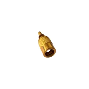 Conector SMB hembra chapado en oro de clase superior de 75 ohmios para montaje de cable RG316