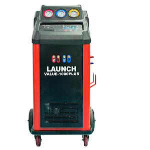 Machine de réparation de climatisation automobile complète pour réfrigérant R134A, modèle Launch Value 1000Plus R1234YF - Product Image 1