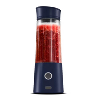 Blender portable rechargeable de haute qualité 7,4 V vert émeraude, mini blender personnel, blender USB