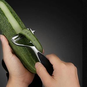 Custom Wholesale Stainless Steel Cutter Peeler Vegetable <b>Chopper</b> Chip Multi-Function <b>Salad</b> Fruit Kitchen Accessories - Product Image 2