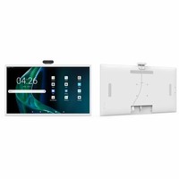 Téléviseur Android 12 NFC 32 pouces sur pied avec écran LCD et caméra AF 5MP pour magasins de détail, ascenseurs et usage éducatif