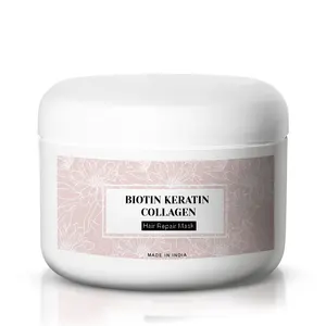 HAAR REPARATUR BIOTIN KERATIN COLLAGEN HAAR REPARATUR BEHANDLUNGS MASKE FÜR TROCKENES UND FRIZZY HAAR