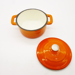 Mini-<span class=keywords><strong>cocotte</strong></span> en fonte émaillée <span class=keywords><strong>de</strong></span> 10 cm et faitout écologique - Product Image 3