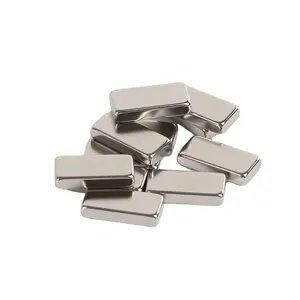 High Performance Bulk Rare Earth Magnets Strong Permanent Square Magnetic Blocks for Bags Welded Ndfeb Magnet Composite