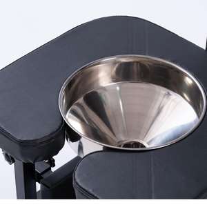 <span class=keywords><strong>BDSM</strong></span> assis visage tabouret toilette pot chaises mâle esclave formation fétiche jouet sexuel Bondage collier esclave chaise avec entonnoir - Product Image 3