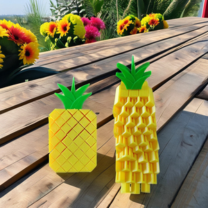 Nouveau jouet télescopique ananas imprimé en 3D, jouets éducatifs pour enfants, jouets sensoriels fantaisie et amusants pour la décompression - Product Image 2