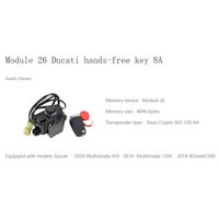 Module de programmation MOTOPRO payant pour clés Ducati, prend en charge les puces 4D et 8A, prend en charge la perte de toutes les clés et l'ajout de clés avec puces MT05