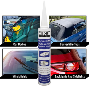 310ml Schwarzer PU Scheibendichtstoff Polyurethe <span class=keywords><strong>Kleber</strong></span> Fur Fahrzeugglas Windschutzscheiben Montage Und Reparature - Product Image 2