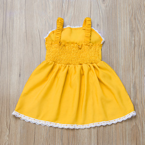 Ropa de Verano para Bebés, Vestidos de Princesa para Niñas, Vestido de Encaje con Lazo de China - Product Image 5