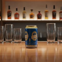 Boîte en aluminium personnalisée avec logo, impression offset, vide, pour boissons gazeuses, jus, soda, bière, café, thé
