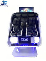 Simulateur VR Commercial à Haut ROI, Rotation à 360 Degrés, 2 Places, Réalité Virtuelle Immersive pour Centre Commercial et FEC