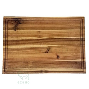 Tabla de Cortar Rectangular Grande de Bambú Ecológica, Duradera, Sostenible y Orgánica, de 1.5 cm de Grosor, para Cocina, Fujian - Product Image 5
