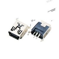 Prise de charge USB MINI 5P V3 ZX-005 220V à 90 et 180 degrés, prise mère, vente directe usine