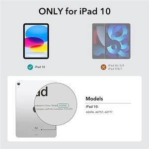 <span class=keywords><strong>ESR</strong></span> 1B183 pour <span class=keywords><strong>iPad</strong></span> 10.9 (2022) étui pour tablette en cuir + housse de support PC avec réveil/veille automatique - Product Image 6