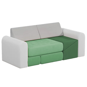 सुरक्षित फोल्डेबल कार्टून आकार टॉडलर सोफा बिस्तर चढ़ाई क्रॉल ब्लॉक सॉफ्ट प्ले उपकरण 4-6y यूनिसेक्स वेटीन कपड़े कवर - Product Image 1