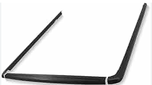 Garde de Rail noir texturé sur doublure de <span class=keywords><strong>lit</strong></span> de charge de Rail pour Changan Hunter 2021 2022 accessoires de voiture à Double cabine - Product Image 3