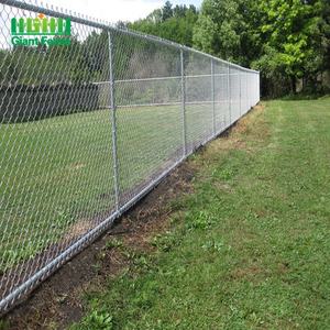 Cercado de eslabones de cadena de 7 pies de altura con revestimiento de PVC para jardín galvanizado en caliente directo sostenible de fábrica - Product Image 2