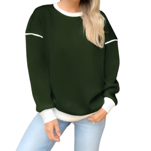 Blank Plain Pullover Drop Shoulder <b>Yoga</b> Gym figures Multi Color Optional blend Embroidery Logo Crewneck <b>Sweatshirt</b> breathable - Product Image 1
