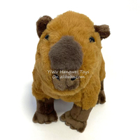 Peluche Capybara pas chère d'usine, jouet en peluche animal rongeur simulé, peluche Capybara pour machine à grue de stand de jeu