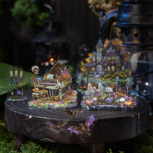 Paquete <span class=keywords><strong>de</strong></span> 25 hojas <span class=keywords><strong>de</strong></span> pegatinas <span class=keywords><strong>de</strong></span> paisajismo <span class=keywords><strong>de</strong></span> bosque vintage Colección <span class=keywords><strong>de</strong></span> bosque vintage 4 opciones - Product Image 2