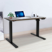 Meuble de bureau ergonomique réglable en hauteur électrique, boîtier de commande de bureau debout robuste, bureau assis-debout en acier