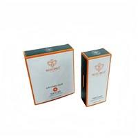 Usine d'impression chinoise, boîte d'emballage en papier cosmétique pliable de haute qualité personnalisée pour le vernis à ongles et les ensembles de manucure
