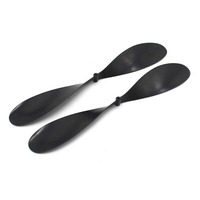 Pièces d'avion modèle quadrirotor télécommandé auto-fabriqué hélice bipale en plastique 2*180mm avec arbre de 2mm pour Gadgets et gadgets