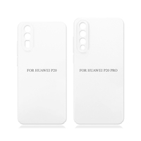 Funda de teléfono de sublimación 3D en blanco, fundas de teléfono de película dura personalizadas, envuelto por completo, bricolaje, adecuado para impresión de películas para Huawei P20, Etc.