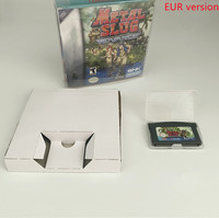 Versión USA y Versión EUR, Cartucho de Juego en Inglés Metal Slug Advance en Caja para Game Boy Advance