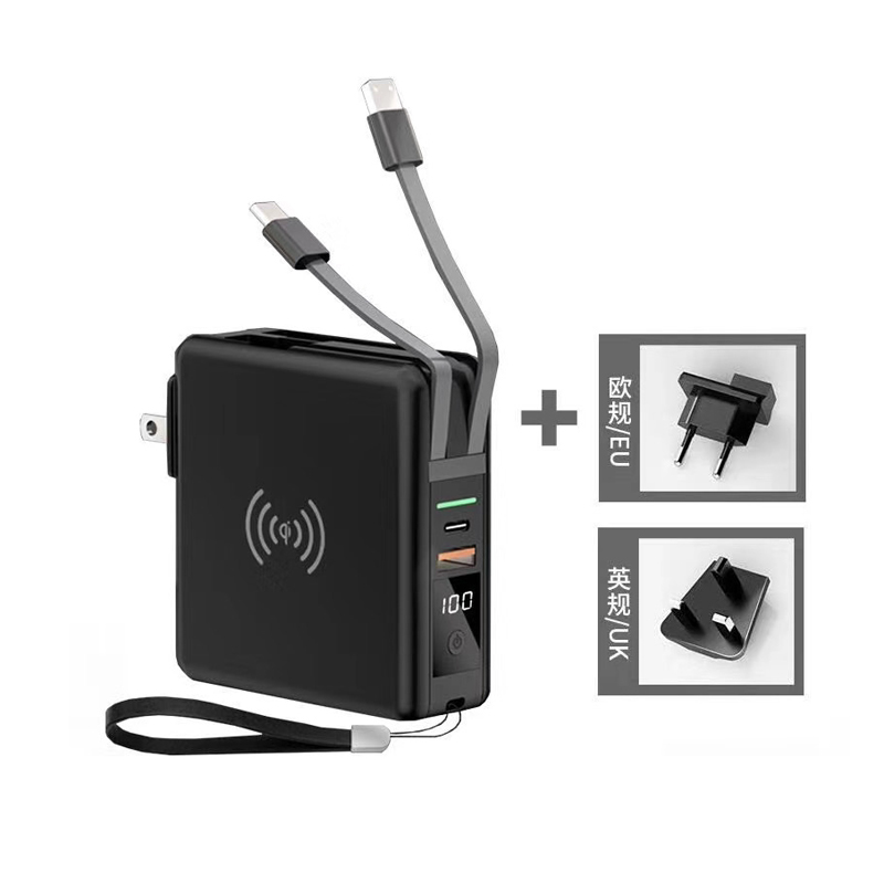 10000mAh con 2 spine Set