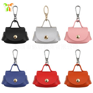 Funda de cuero PU para auriculares inalámbricos Bluetooth AirPods de tercera generación. - Product Image 1