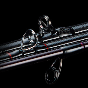 Canne à pêche Steez Sc Lure Rod en carbone, action moyenne rapide, 21 modèles pour la pêche au bar en lac et en ruisseau - Product Image 3