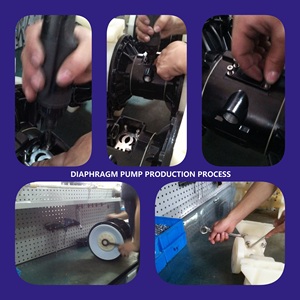 304 Stainless Steel Pneumatic Diaphragm Pump Air Operated Sewage Wastewater Pump - Product Image 5