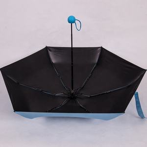 Parapluie de poche Ultra léger à 5 capsules pliantes, Mini format, portable, avec étui, pour voyage, pluie de soleil, g - Product Image 4