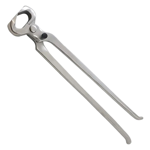 คีมตัดกีบสัตว์เลี้ยงสแตนเลสแบบปรับได้สำหรับงานสัตวแพทย์ ขายส่ง รับผลิตตามสั่ง สำหรับการดูแลสุขภาพม้าและสัตว์ - Product Image 1