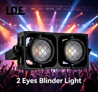 Projecteur LED extérieur OEM 2x200W IP65 à 2 yeux, lumière de scène DMX pour KTV, DJ, discothèque, RGBWA Ra95 3000-7000K, intensité variable