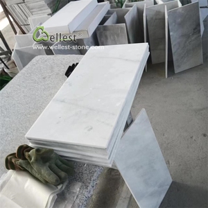 Hot-bán Alaska gạch đá cẩm thạch trắng với Gery tĩnh mạch thạch anh tường gạch cho nội thất và ngoại thất tường ốp - Product Image 4