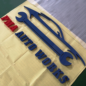 acrílico al aire libre edificio de la letra de canal de señalización de grabado láser <span class=keywords><strong>Oficina</strong></span> Interior palabra Logo con colores - Product Image 2