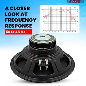 ซับวูฟเฟอร์ PA DJ ขนาด 12 นิ้ว 5 คอร์ 200 วัตต์ กำลังขับสูงสุด ระบบเสียงโปร 8 โอห์ม เบสทรงพลังสำหรับเปลี่ยนทดแทน - Product Image 4