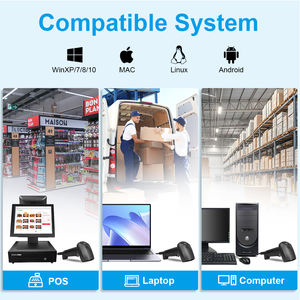 Escáner de Código de Barras y QR con Interfaz USB, Dispositivo Portátil para Supermercados y Sistemas POS, Venta al Por Mayor de Fábrica China - Product Image 4