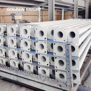 Golden Bright GB-Customized 5m 6m 8m 10m 12m <strong>Solar</strong> Street Light Pole Galvanized Steel <strong>Lamp</strong> <strong>Post</strong> for Highway Lighting - Product Image 3