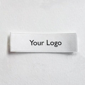 ป้ายทอโลโก้แบรนด์เสื้อผ้าที่สวมใส่สบาย ป้ายทอผ้าฝ้ายออร์แกนิกแบบกำหนดเองสำหรับเสื้อผ้า ป้ายทอผ้าสำหรับเย็บเสื้อผ้า - Product Image 4