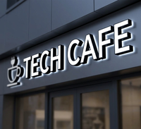 Letras de Canal LED 3D de Grado Comercial, Especificaciones Personalizadas para Fachadas de Tiendas