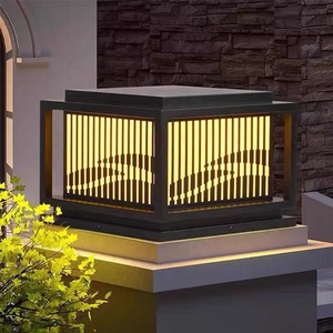 Lane Gate Fence, Electrical Lamps, Main Gate Pillar <b>Light</b>, Modern Minimalist E27post, Main Gate Lamp Modern Outdoor Pillar <b>Light</b> - Product Image 2